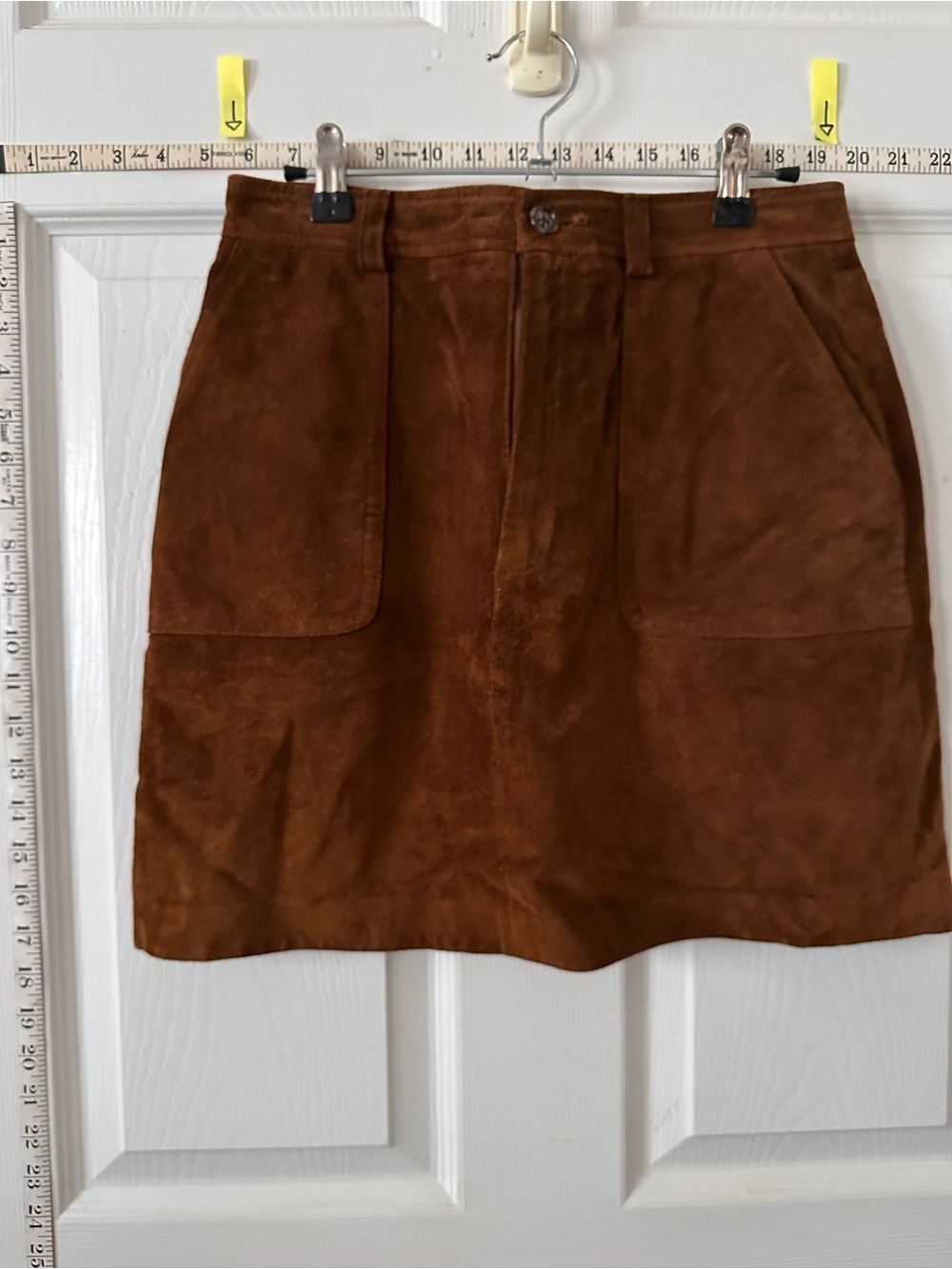 Banana Republic Brown Suede Mini Skirt